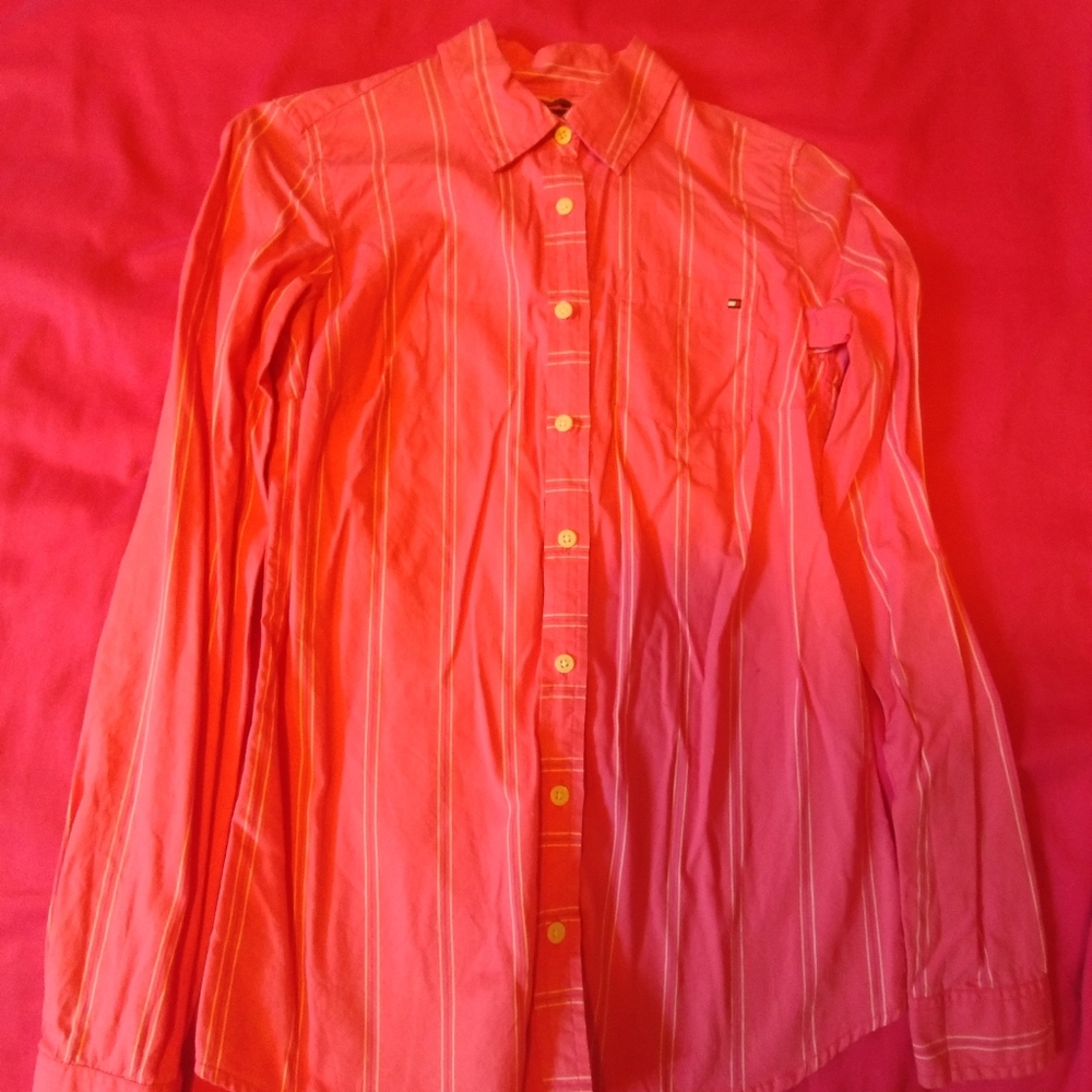Tommy hilfiger button down shirt